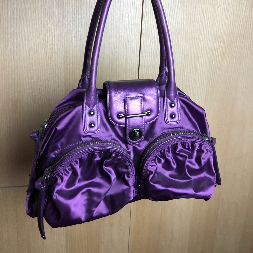 Botkier Date and Leather Handbag Satchel